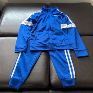 Boys Adidas Track Suit size 6